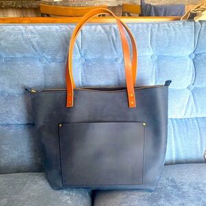 Large Portland Leather Goods Deep Water Tote
